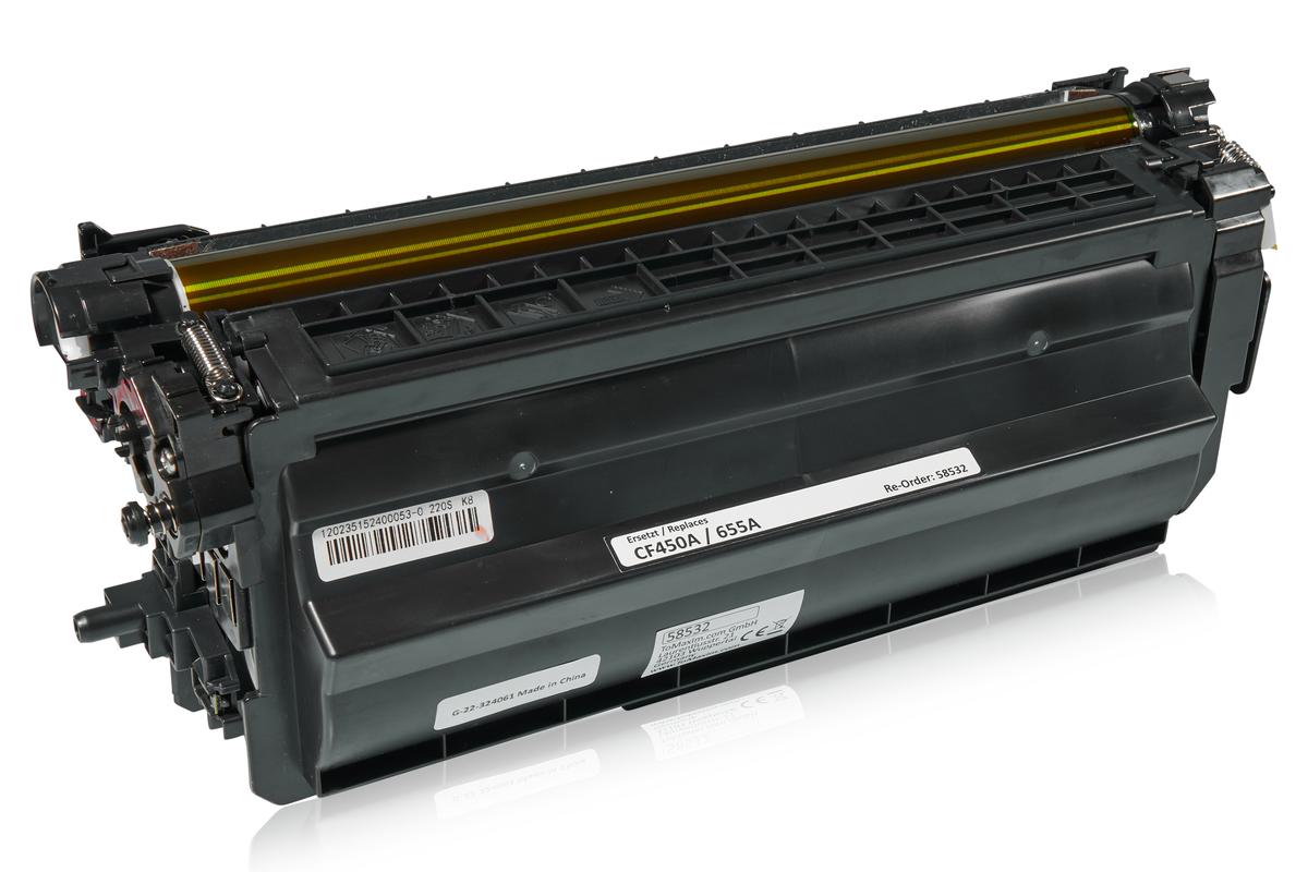 Alternative à HP CF450A / 655A Cartouche toner, noir