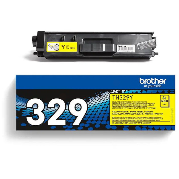 Original Brother TN329Y Toner jaune
