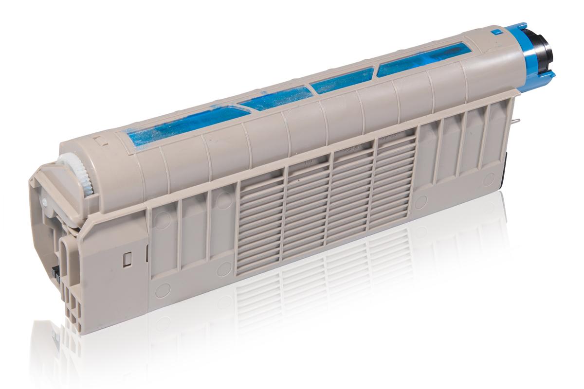Alternative à OKI 43324423 / C5800 Cartouche toner, cyan