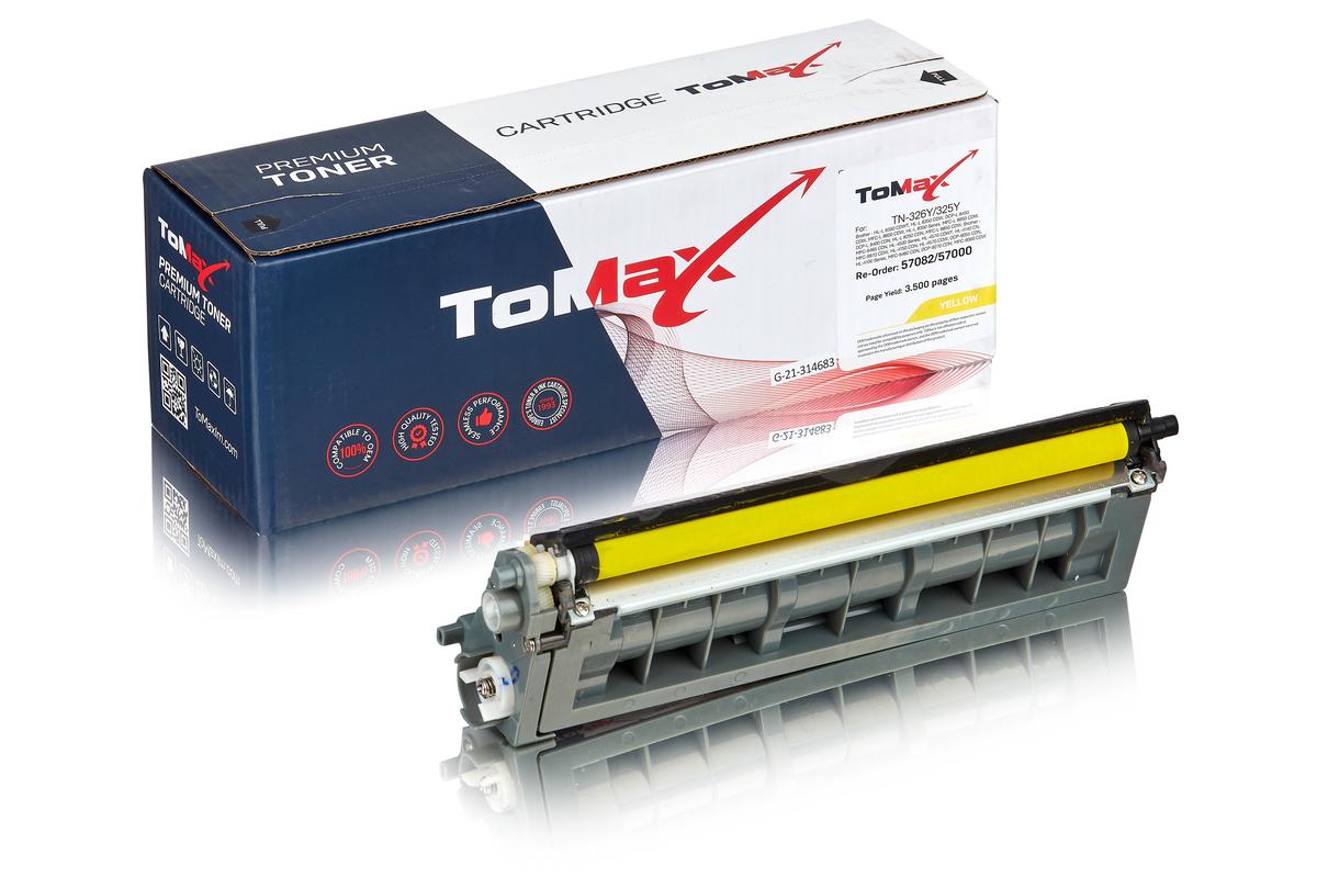 ToMax Premium alternative à Brother TN-326Y Cartouche toner, jaune