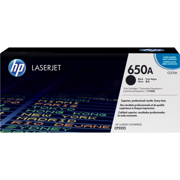 Original HP CE270A / 650A Toner noir