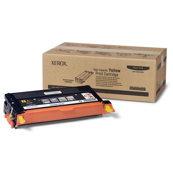 Original Xerox 113R00725 Toner jaune