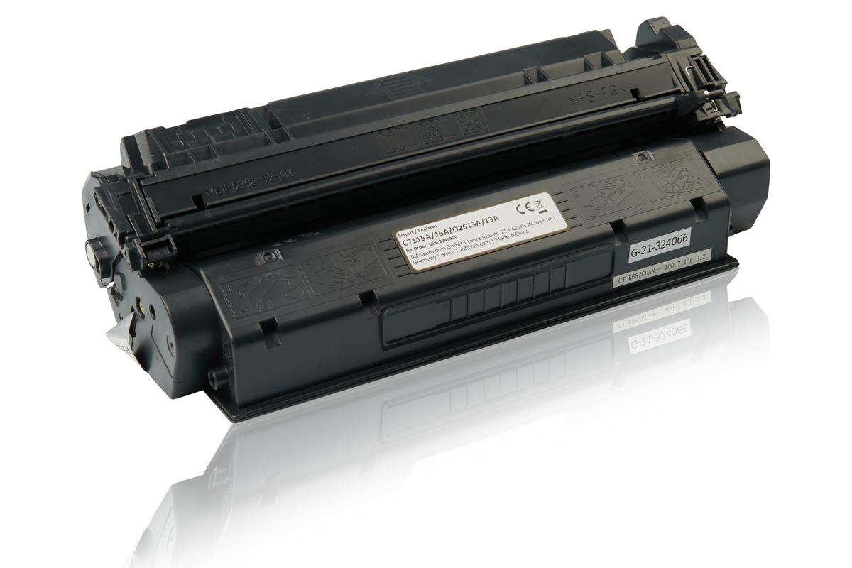 Alternative à HP C7115A / 15A Cartouche toner, noir