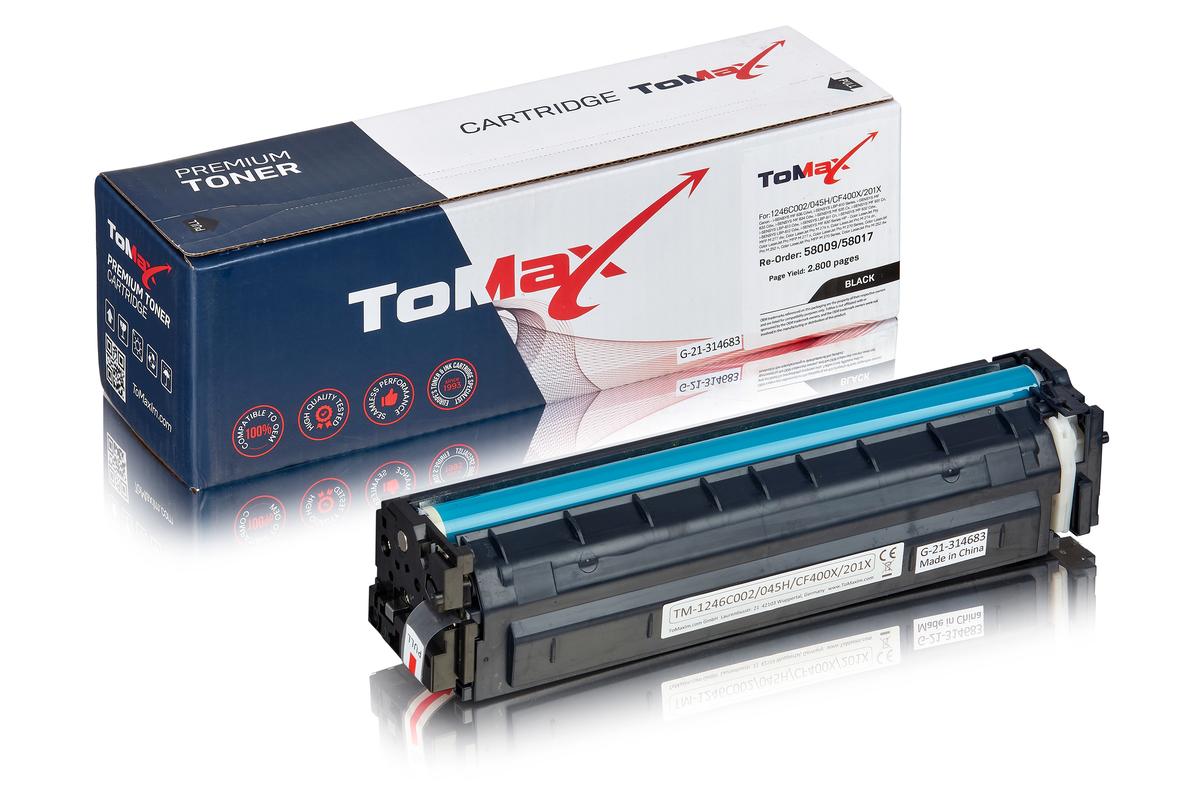 ToMax Premium remplace HP CF400X / 201X Toner, noir