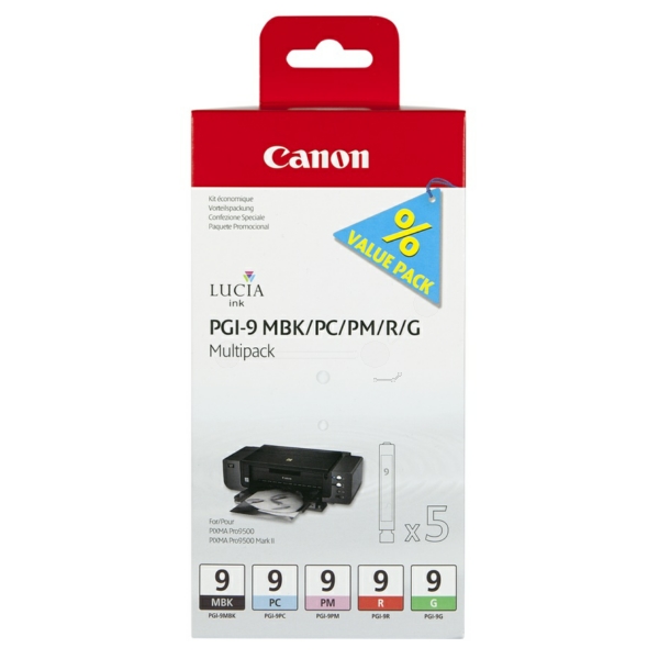 Original Canon 1033B013 / PGI9 Cartouche d'encre multi pack