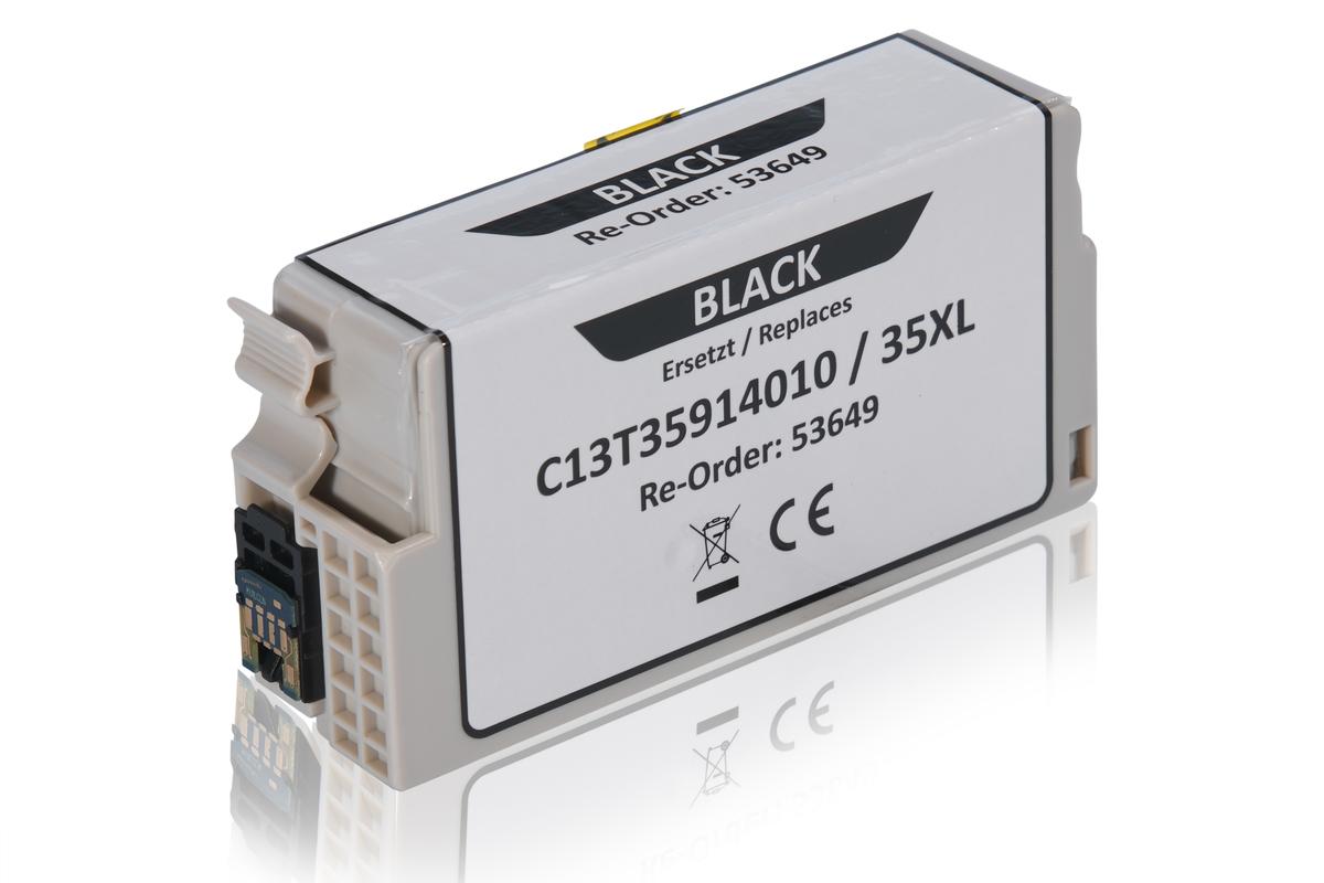 Alternative à Epson C13T35914010 / 35XL Cartouche d'encre, noir