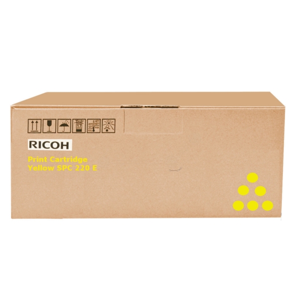 Original Ricoh 406106 / SPC220E Toner jaune