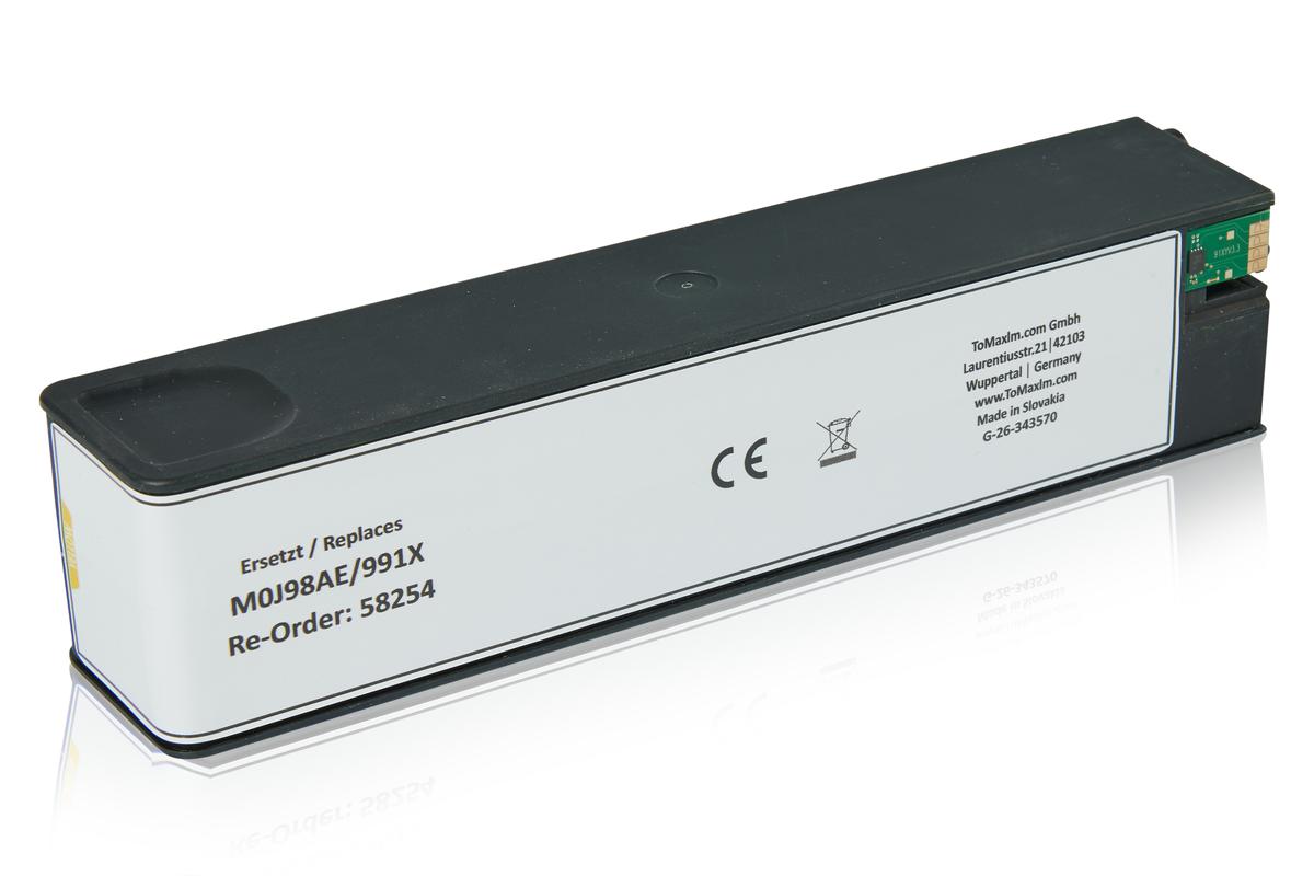 Alternative à HP M0J98AE / 991X Cartouche d'encre, jaune