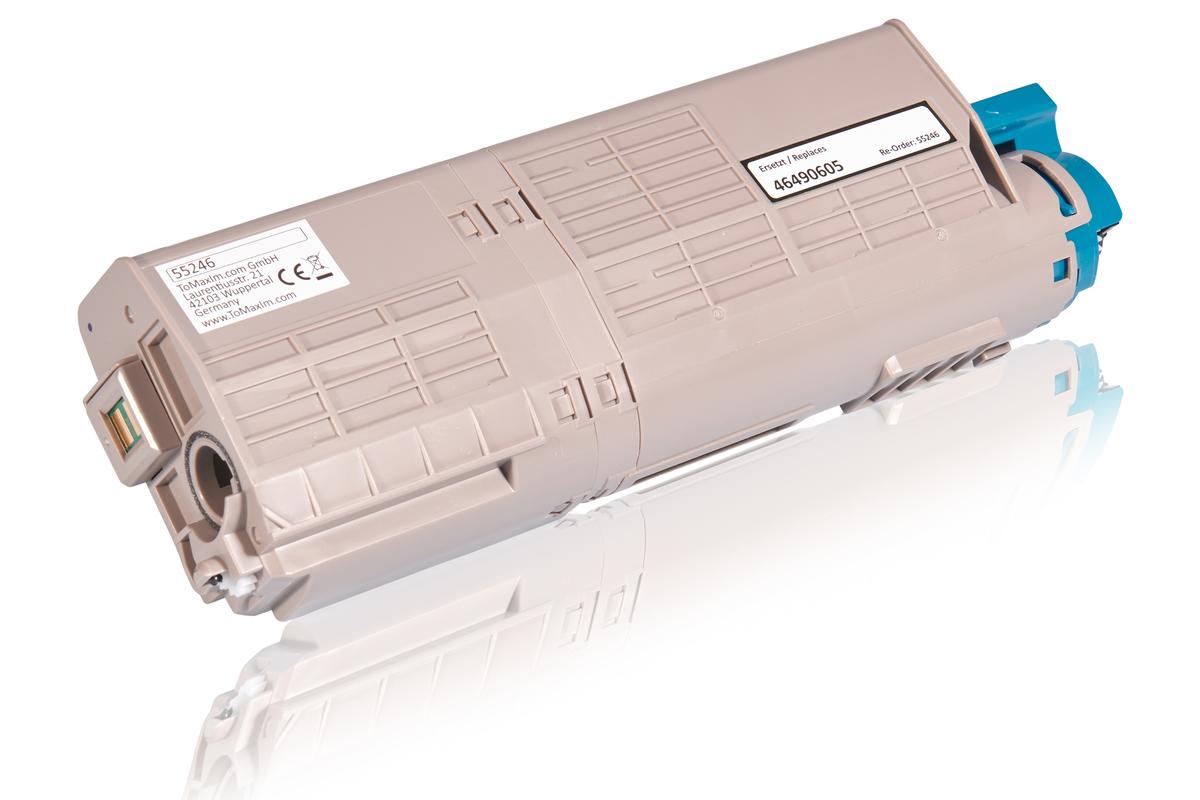 Alternative à OKI 46490605 Cartouche toner, jaune