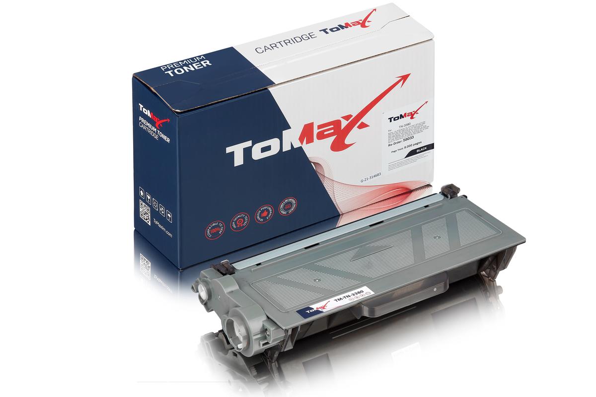 ToMax Premium alternative à Brother TN-3380 Cartouche toner, noir