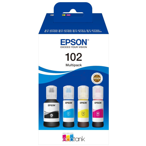 Original Epson C13T03R640 / 102 Cartouche d'encre multi pack