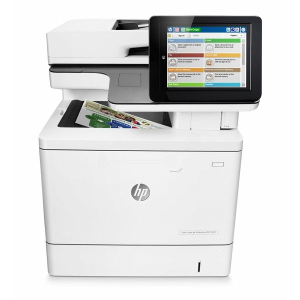 HP Color LaserJet Enterprise MFP M 577 f cartouches et toners au meilleur prix ✔️. Compatibles ou originaux ? Vous avez le choix ✔️. Comparez, commandez, économisez !