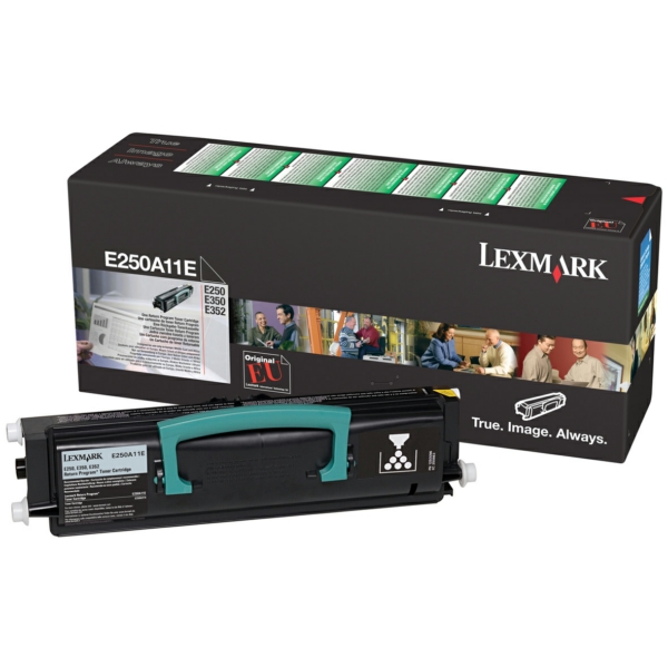 Original Lexmark E250A11E Toner noir