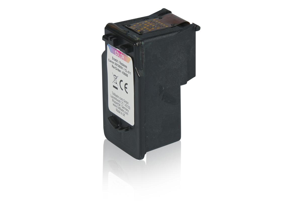 Alternative à Canon 2972B001 / CL-511 Cartouche à tête d'impression, couleur