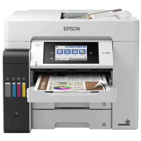 Epson EcoTank Pro ET-5880 cartouches et toners au meilleur prix ✔️. Compatibles ou originaux ? Vous avez le choix ✔️. Comparez, commandez, économisez !
