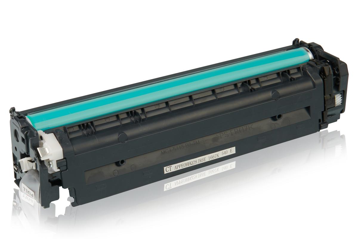 Alternative à HP CB540A / 125A Cartouche toner, noir