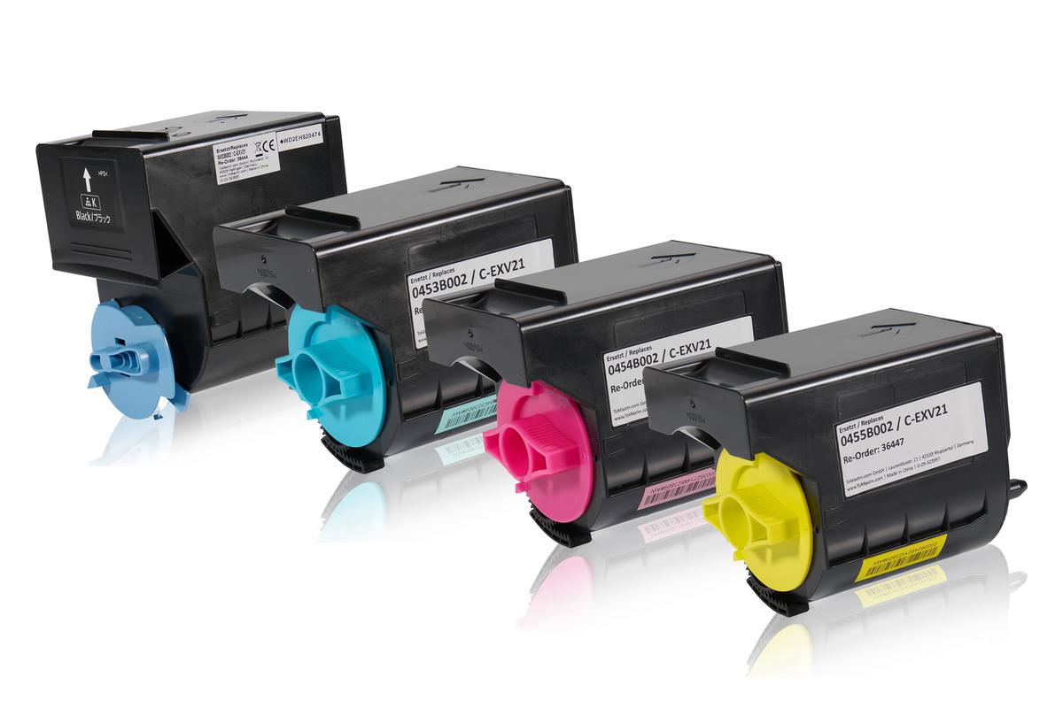 Multipack compatible avec Canon 0452 B 002 contient 4x Cartouche toner