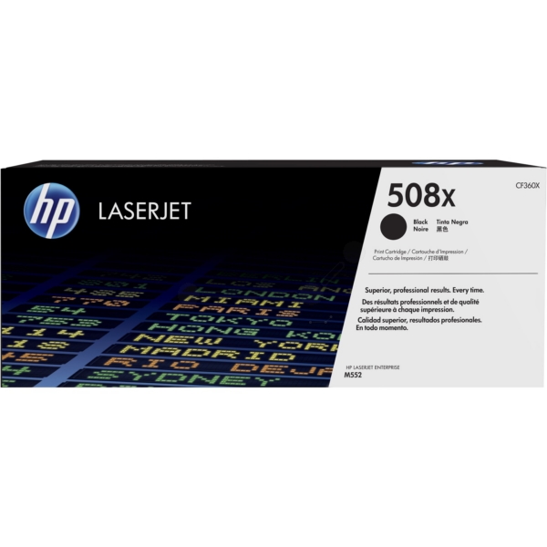 Original HP CF360X / 508X Toner noir