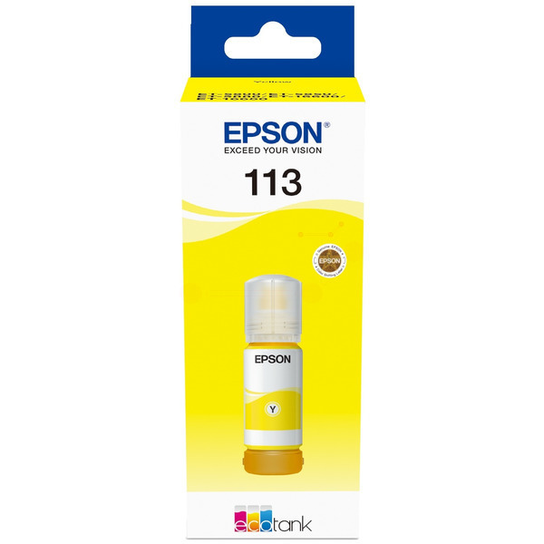 Original Epson C13T06B440 / 113 Bouteille d'encre jaune
