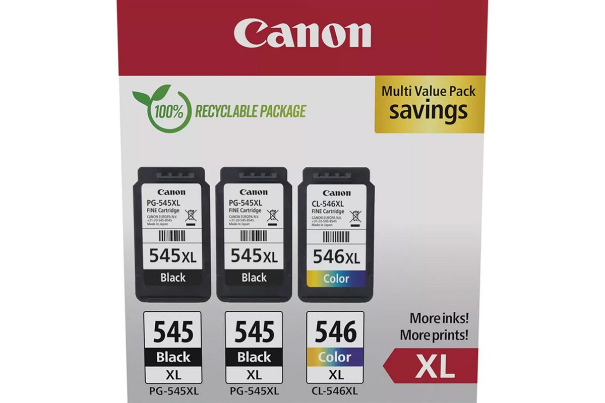 Canon 8286B013 / PG545XL+CL546XL Cartouche de tête d’impression d’origine Multipack