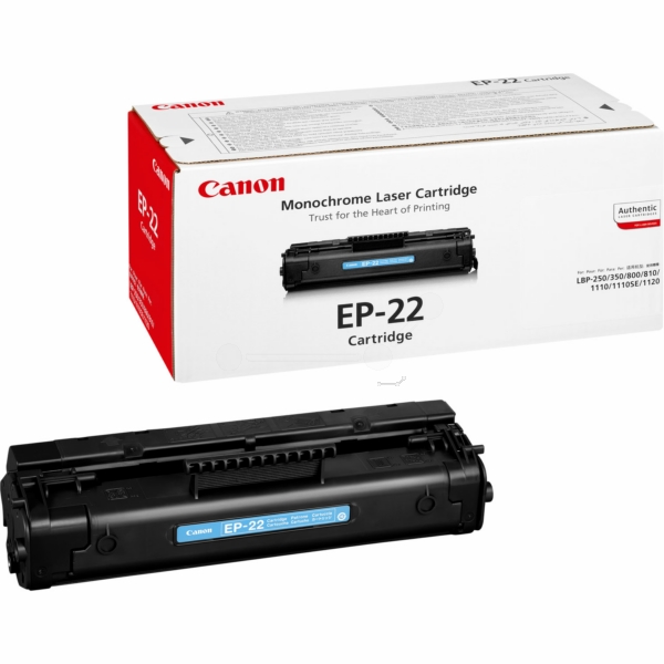 Original Canon 1550A003 / EP22 Toner noir