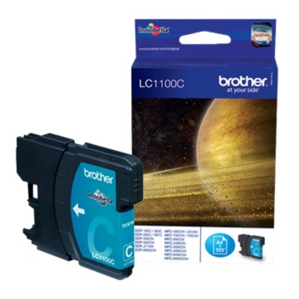 Original Brother LC1100C Cartouche d'encre cyan