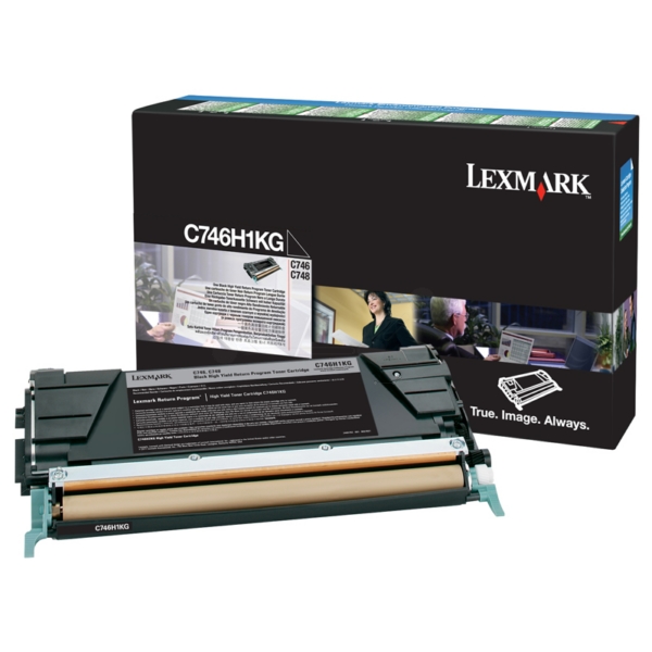 Original Lexmark C746H1KG Toner noir