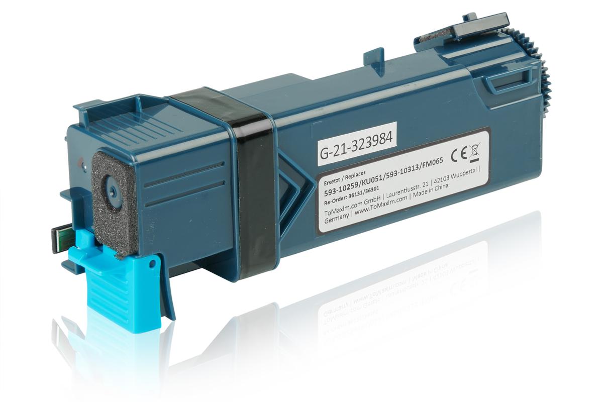 Alternative à Dell 593-10313 / FM065 Cartouche toner, cyan