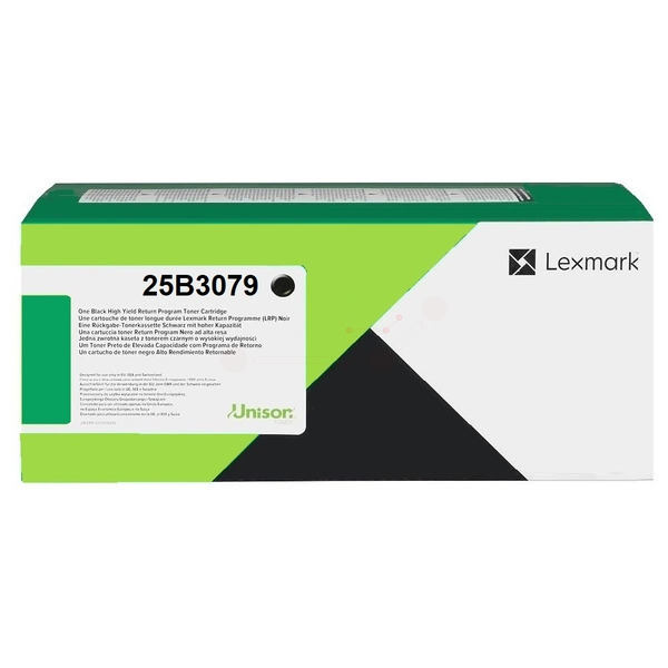 Original Lexmark 25B3079 Toner noir