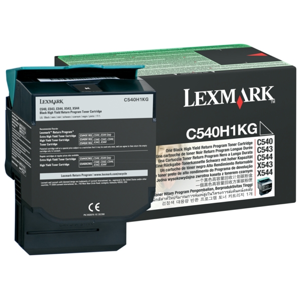 Original Lexmark C540H1KG Toner noir
