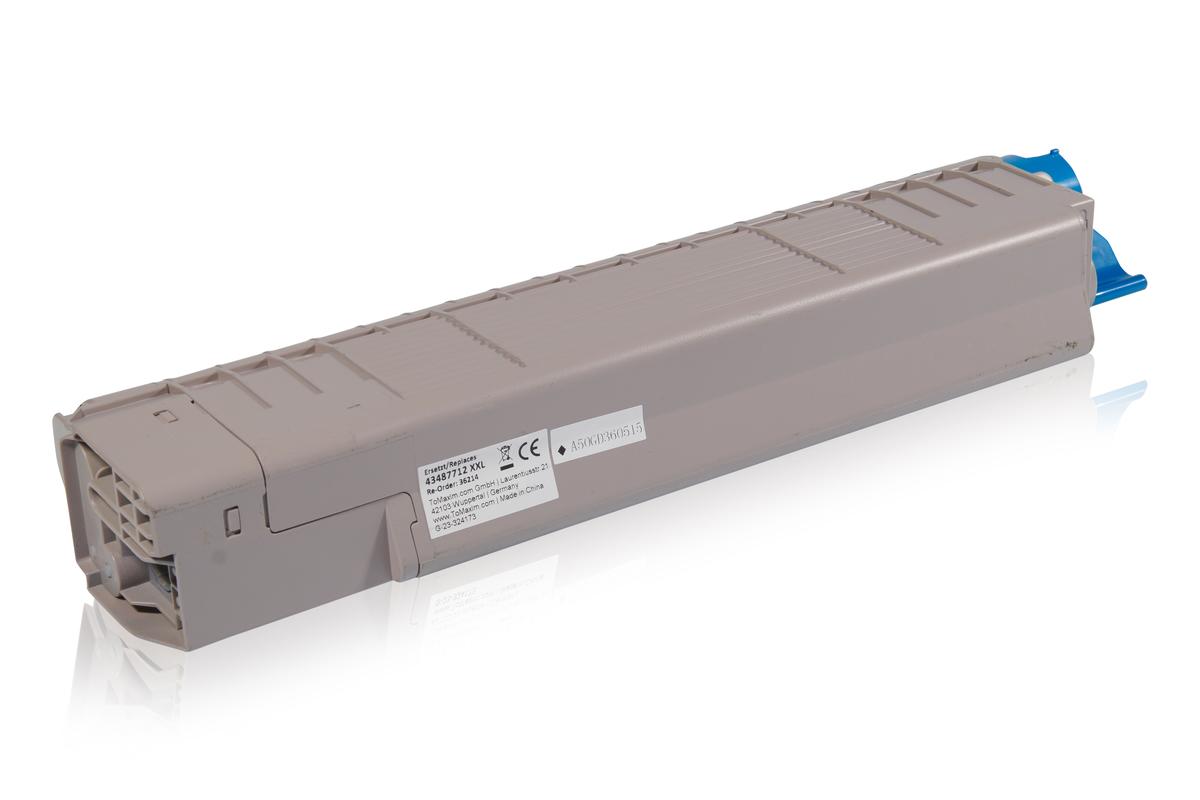 Alternative à OKI 43487712 / C8600 Cartouche toner, noir