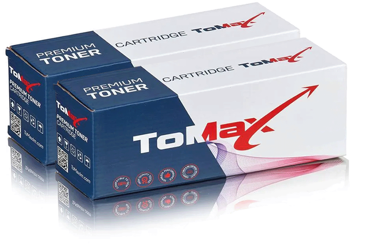 ToMax set économique compatible avec HP CF400X / 201X contient 2 x Cartouche toner