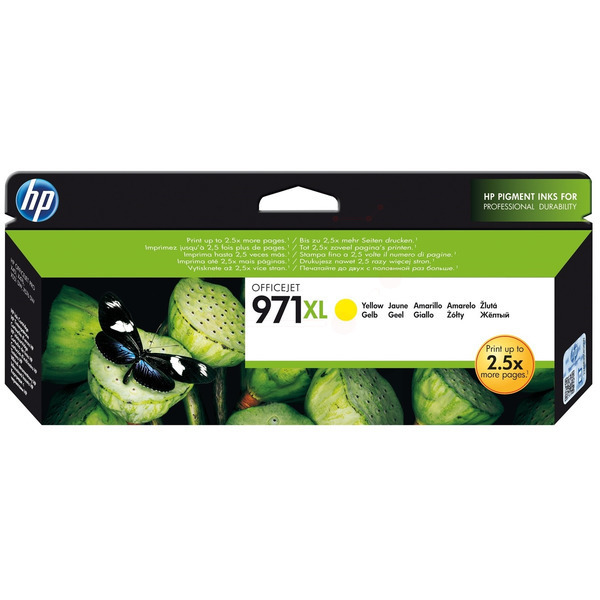 Original HP CN628AE / 971XL Cartouche d'encre jaune