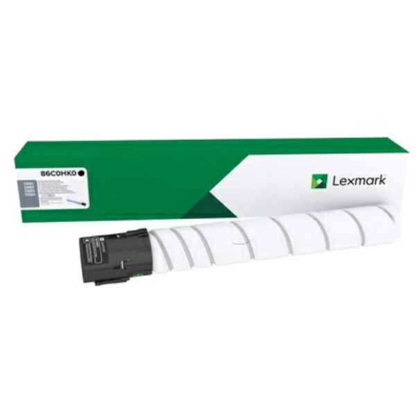 Original Lexmark 86C0HK0 Toner noir