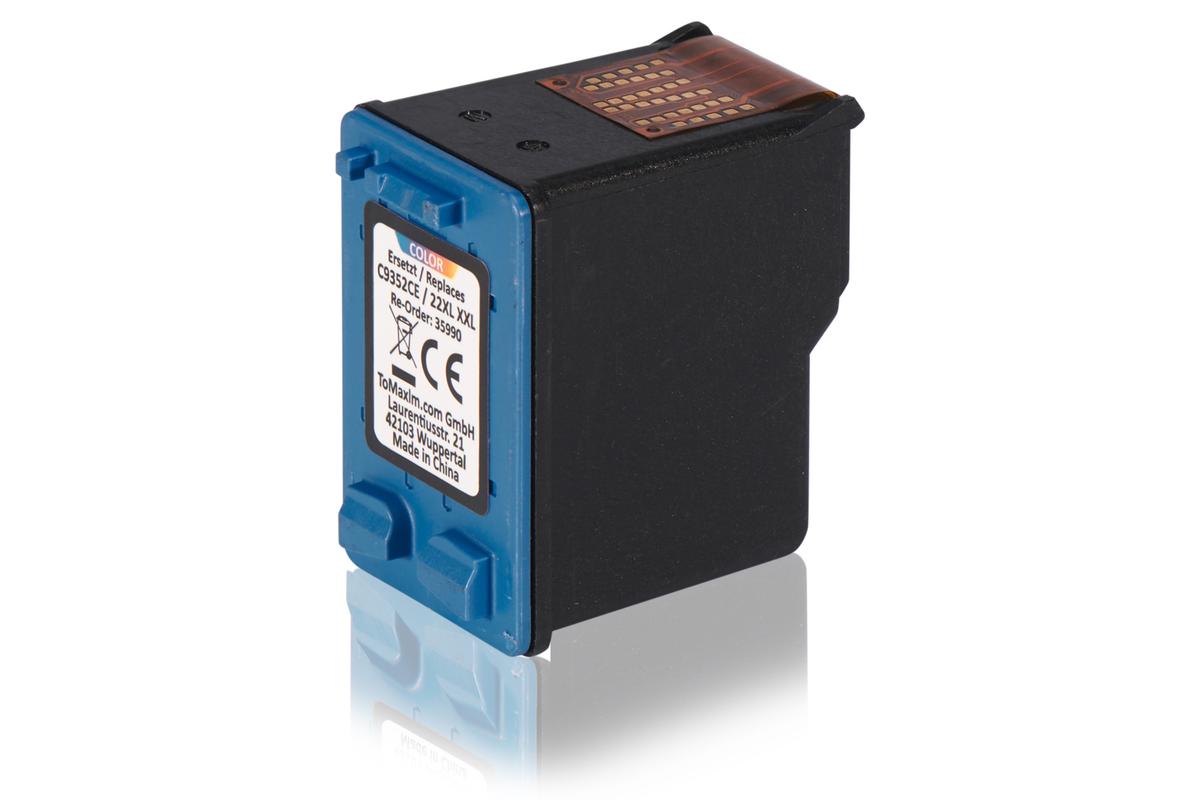 Alternative à HP C9352CE / 22XL Cartouche à tête d'impression, couleur