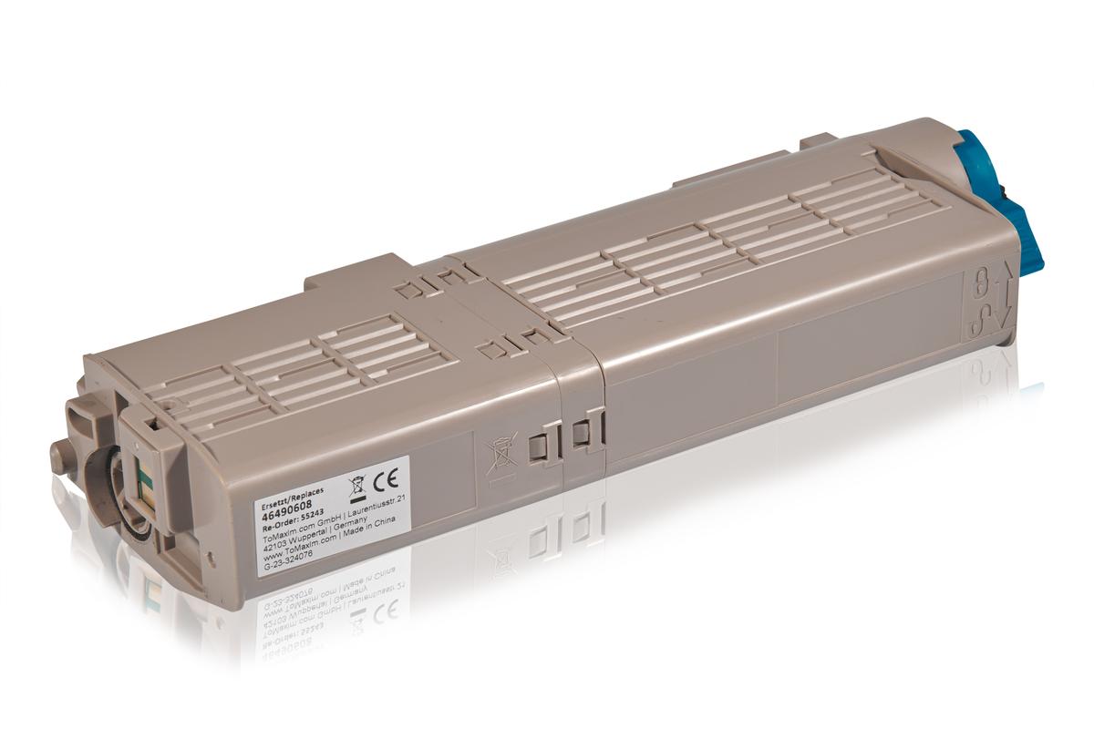 Alternative à OKI 46490608 Cartouche toner, noir