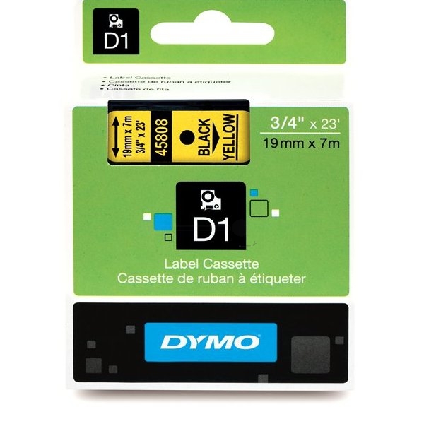 Original Dymo 45808 / S0720880 Étiquettes DirectLabel