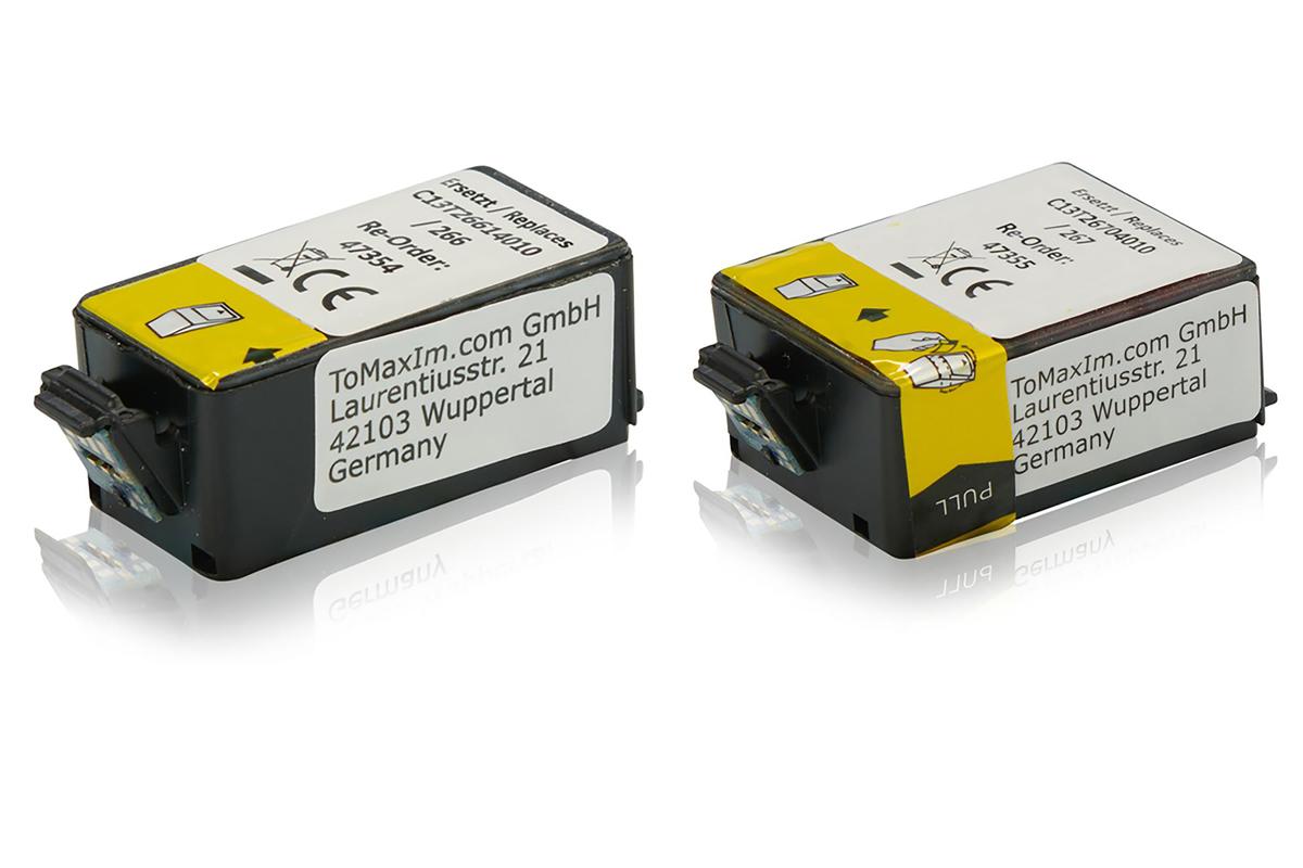 Multipack compatible avec Epson C13T26614010 / 266 contient 2x Cartouche d'encre