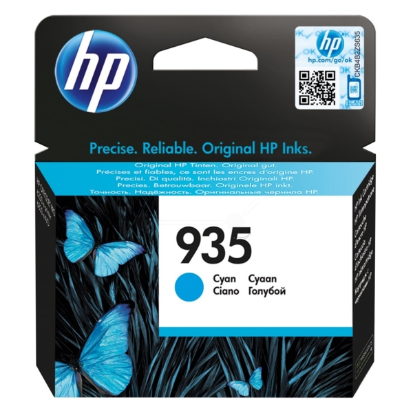 Original HP C2P20AE / 935 Cartouche d'encre cyan