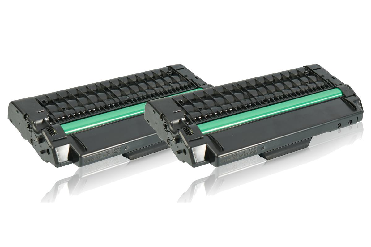 Set économique compatible avec Samsung ML-D1630 A/ELS contient 2x Cartouche toner