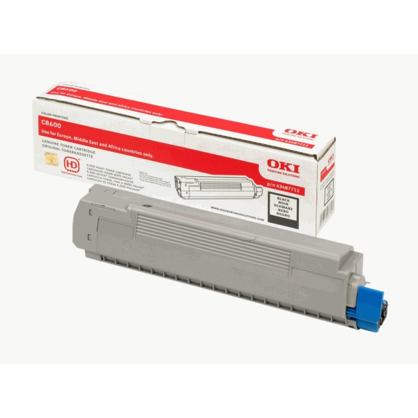 Original OKI 43487712 Toner noir