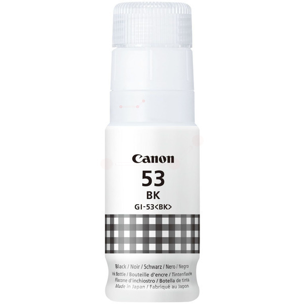 Original Canon 4699C001 / GI53BK Bouteille d'encre noire