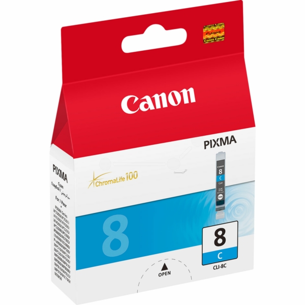 Original Canon 0621B001 / CLI8C Cartouche d'encre cyan