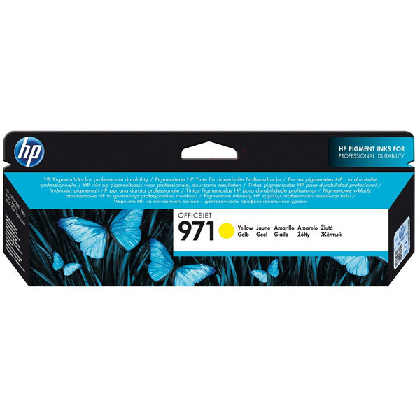 Original HP CN624AE / 971 Cartouche d'encre jaune