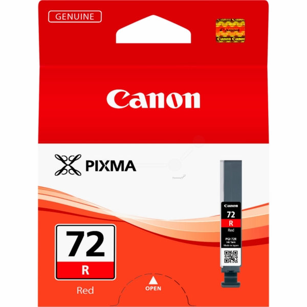 Original Canon 6410B001 / PGI72R Cartouche d'encre rouge