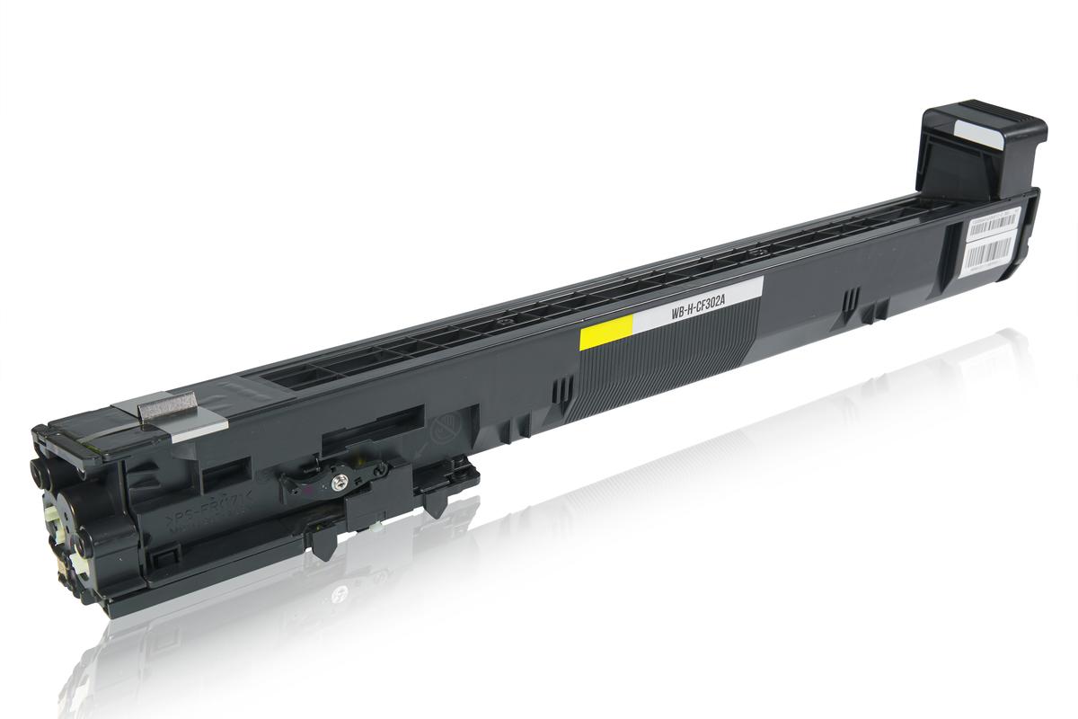 Alternative à HP CF302A / 827A Cartouche toner, jaune
