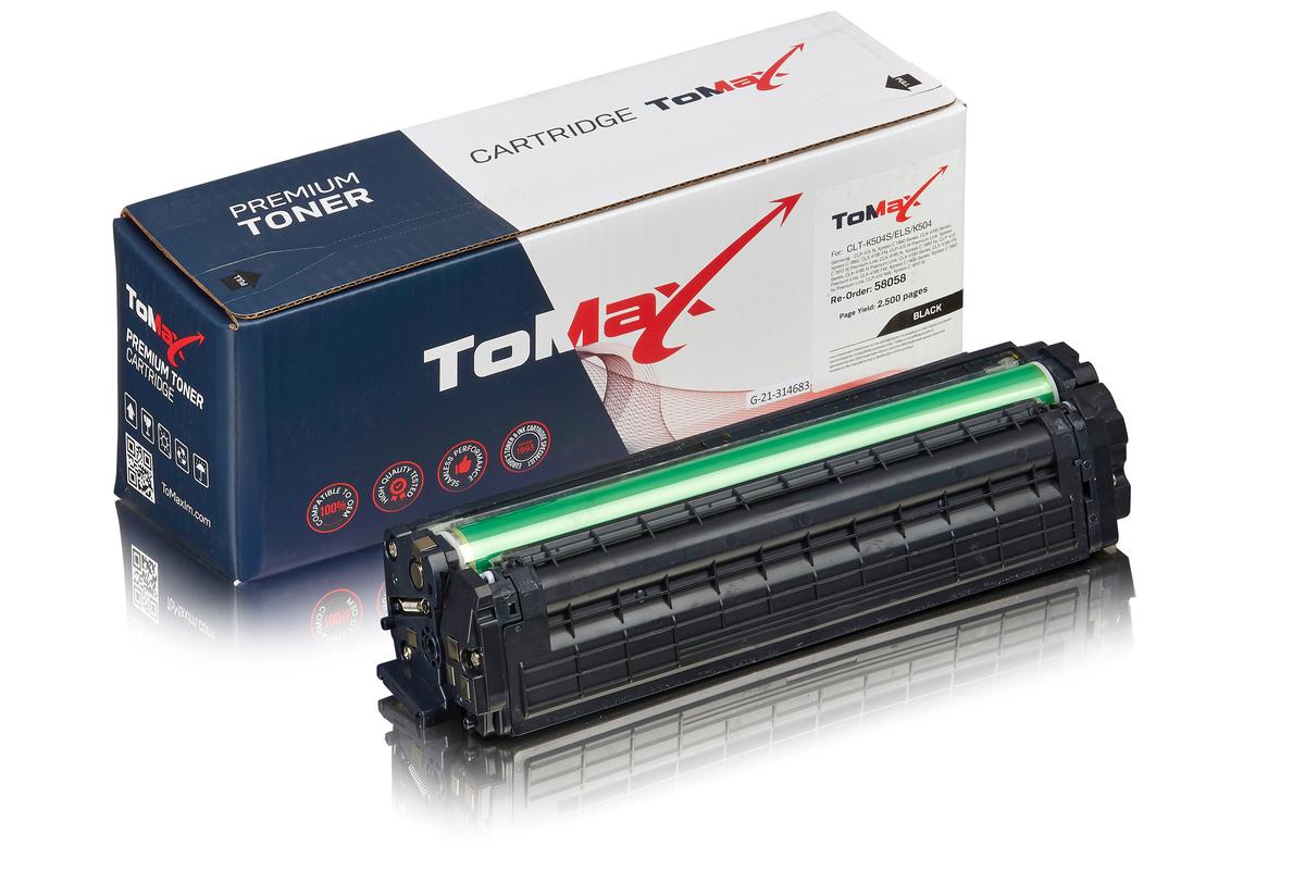 ToMax Premium alternative à Samsung / HP CLT-K504S/ELS / K504S Cartouche toner, noir