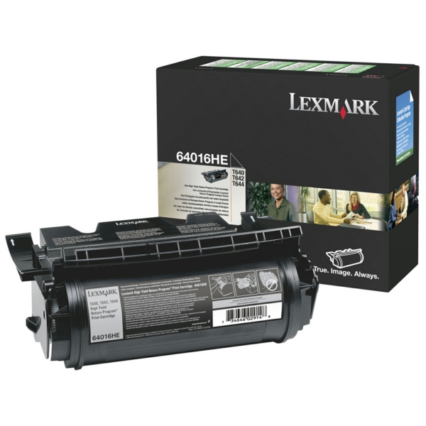 Original Lexmark 64016HE Toner noir