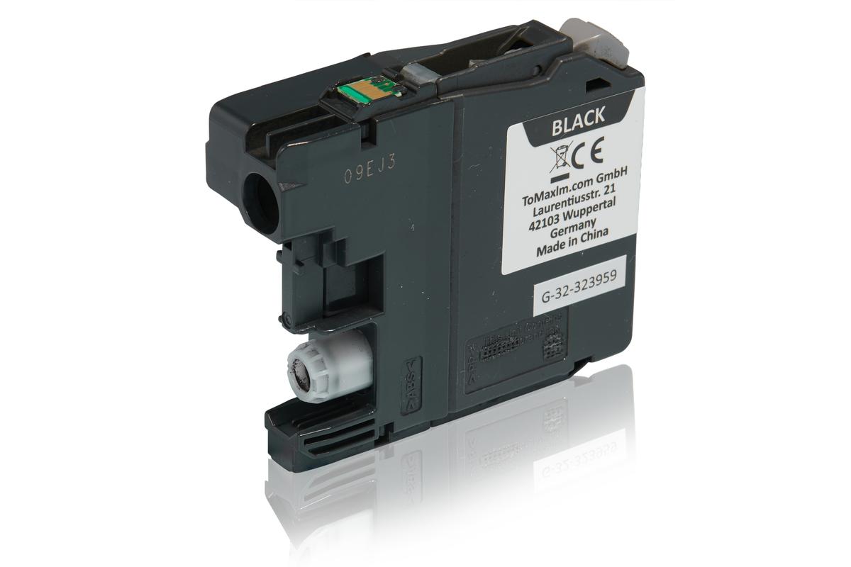 Alternative à Brother LC-127XLBK Cartouche d'encre, noir