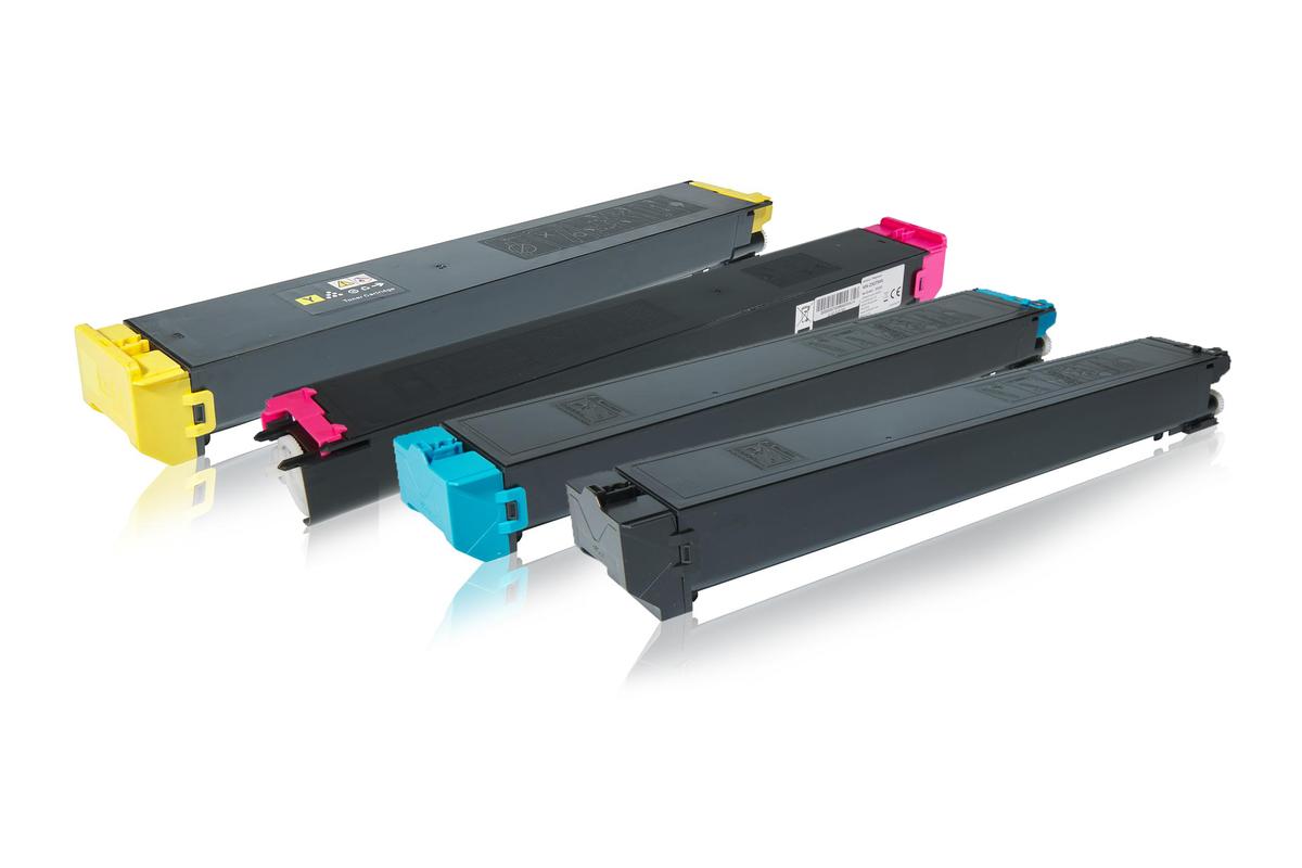 Multipack compatible avec Sharp MX-23GTBA contient 4x Cartouche toner